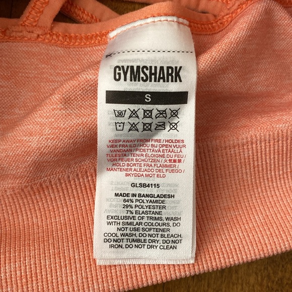 Gymshark ADAPT MARL SEAMLESS SPORTS BRA Size Small - Picture 6 of 6